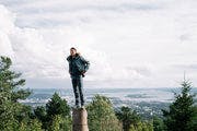 Finse 2.0 2-Lags Jakke - Tåkeblå